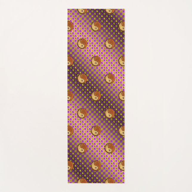 Tapete De Yoga Leo & Wood Boar (Frente)