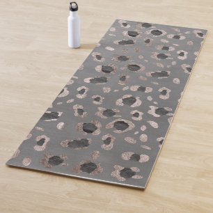 Tapete De Yoga Leopard Animal Print Glam nº 6