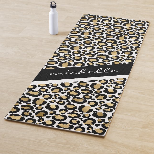 Tapete De Yoga Leopardo Personalizado (In Situ)