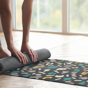 Tapete De Yoga letras aleatórias