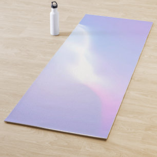 Tapete De Yoga Light Streak em um céu roxo