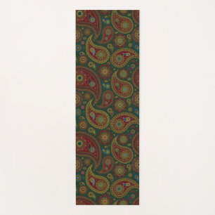Tapete De Yoga Linda Paisley Design Yoga Mat