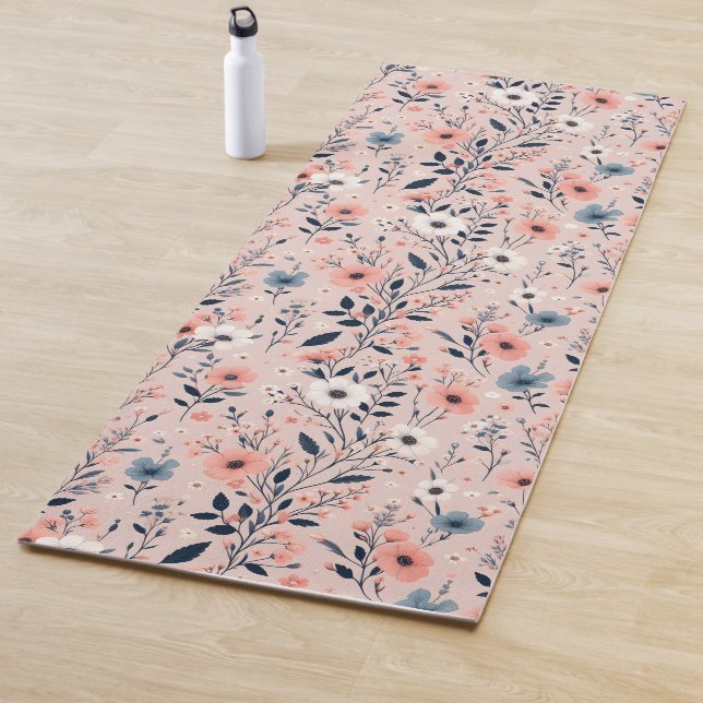 Tapete De Yoga Linda Psttern Floral (In Situ)