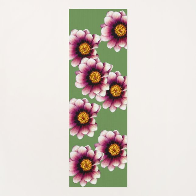Tapete De Yoga Lindas Flores Yoga Mat (Frente)