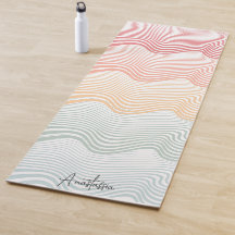 Listras coloridas onduladas com o seu NOME | espor