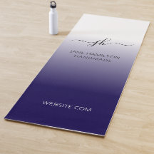 Logotipo Personalizado Roxo Azul Escuro