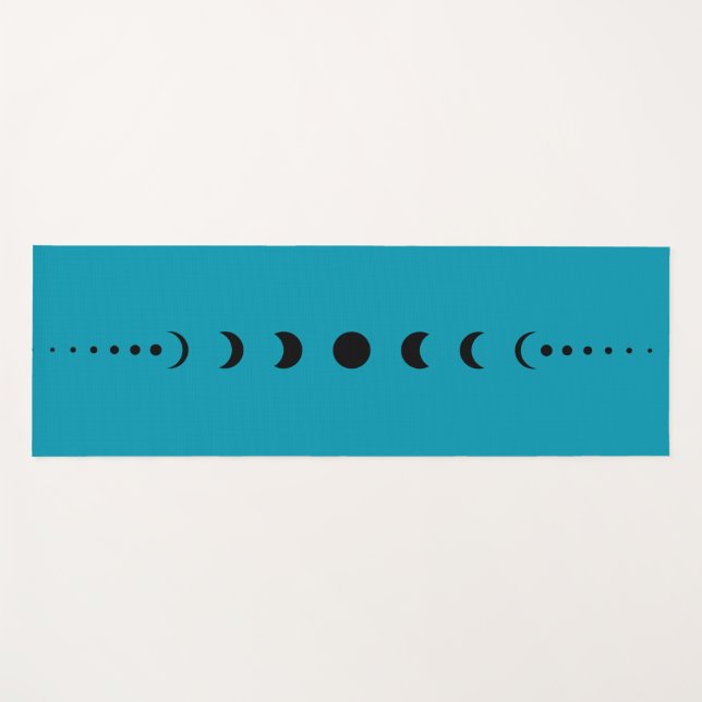 Tapete De Yoga Luna phase Water (Frente (Horizontal))