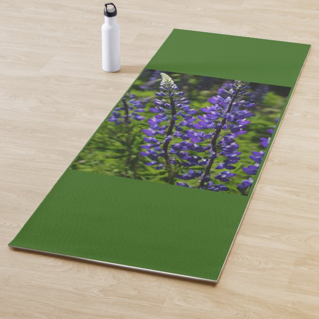 Tapete De Yoga Lupines azuis (In Situ)