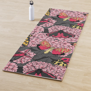 Tapete De Yoga Mães na hidrangea rosa