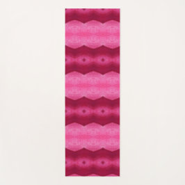 Tapete De Yoga Magenta Flower Ikat 8