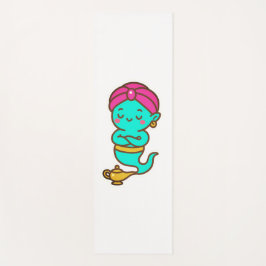 Tapete De Yoga Magical Kawaii Djinn - Neon Spirit