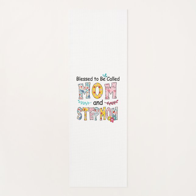 Tapete De Yoga Mamãe E Stepmama Aniversário (Frente)
