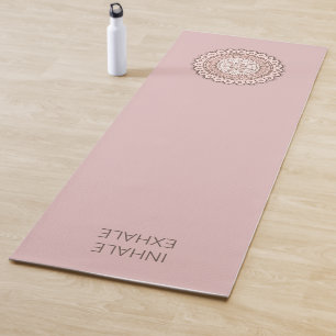 Tapete De Yoga Mancha de ioga por inalação de mandala