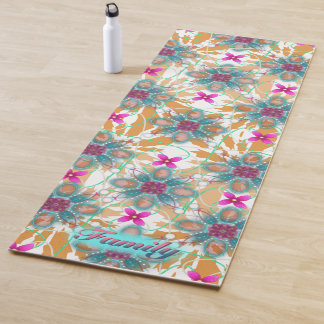 Tapete De Yoga Mandala e Beige Pattern