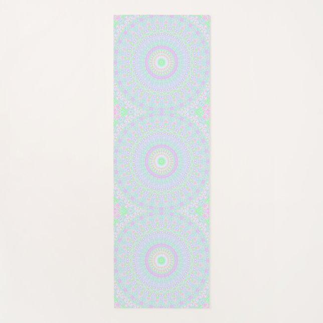 Tapete De Yoga Mandala Funky Hippie  (Frente)