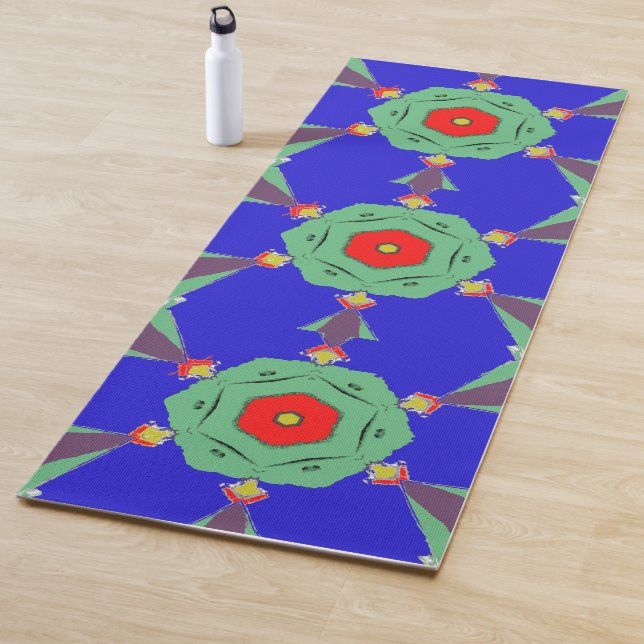 Tapete De Yoga 🌀 Mandala Géométrique (In Situ)