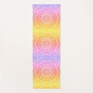Tapete De Yoga Mandala Pink Yoga Mat