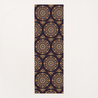 Tapete De Yoga Mandala-Preto