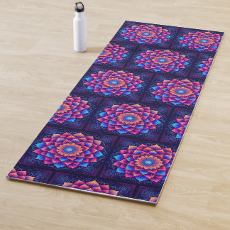 Tapete De Yoga Mandala Roxo