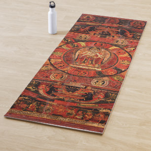 Tapete De Yoga Mandala Thangka de Amogapasha