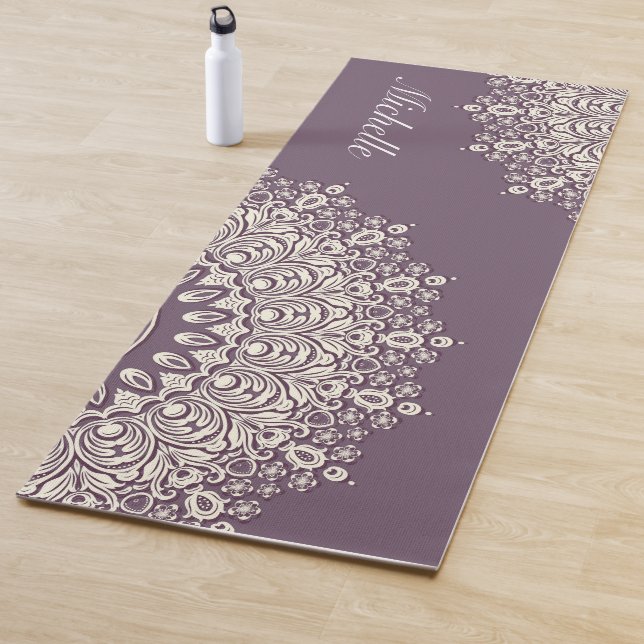 Tapete De Yoga Mandala Yoga Mat com Nome, Personalizável, Persona (In Situ)