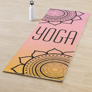Tapete De Yoga Mandala, Yoga Mat Gift Set