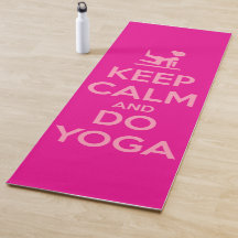 Mantenha a Calma e Faça Yoga