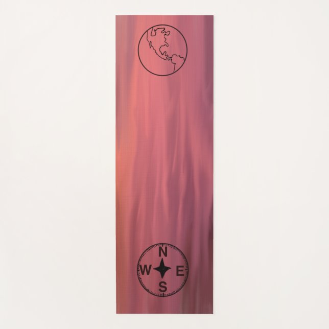 Tapete De Yoga Mapear e Comover Ioga Mat (Frente)