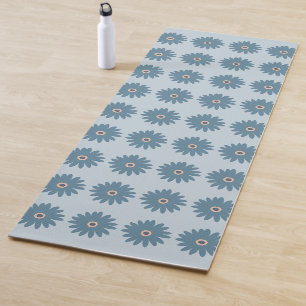 Tapete De Yoga Margarida Azul
