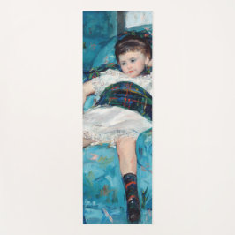 Tapete De Yoga Mary Cassatt - Menina em uma Cadeira Azul