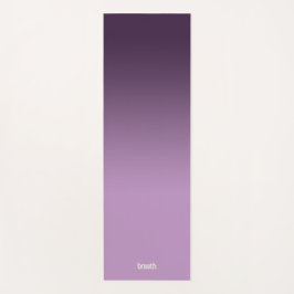 Tapete De Yoga Mat-Flow de Mat Roxo em Cor, Terreno em Calma