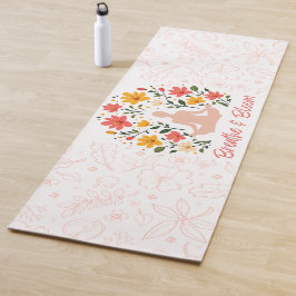 Tapete De Yoga Meditação de Breathe e Bloom Yoga Mat
