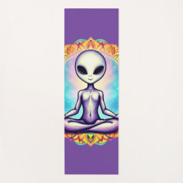 Tapete De Yoga Meditação Galáctica