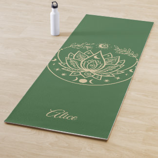 Tapete De Yoga Meditação Yoga Mat Personalizada - Roxo