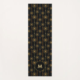 Tapete De Yoga Meio século Starburst Strike Cores Personalizadas 