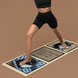 Tapete De Yoga Melhor Mãe de Cat já Personalizada Fotos e Texto