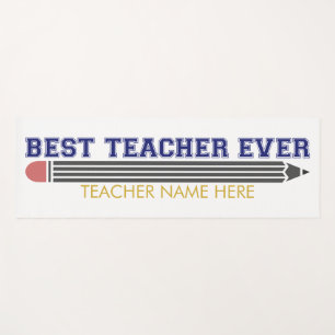 Tapete De Yoga Melhor Professora Personalizada De Todos Os tempos