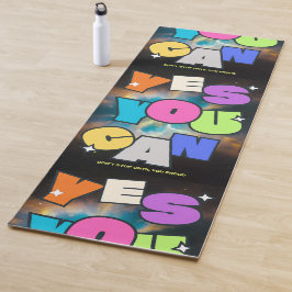 Tapete De Yoga Mentalidade Motivacional Sucesso Inspiração Design