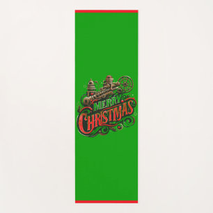 Tapete De Yoga Merry Christmas steampunk
