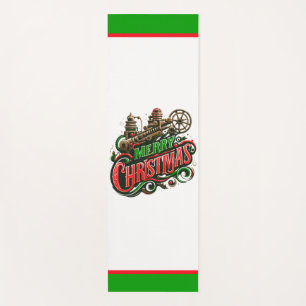 Tapete De Yoga Merry Christmas steampunk
