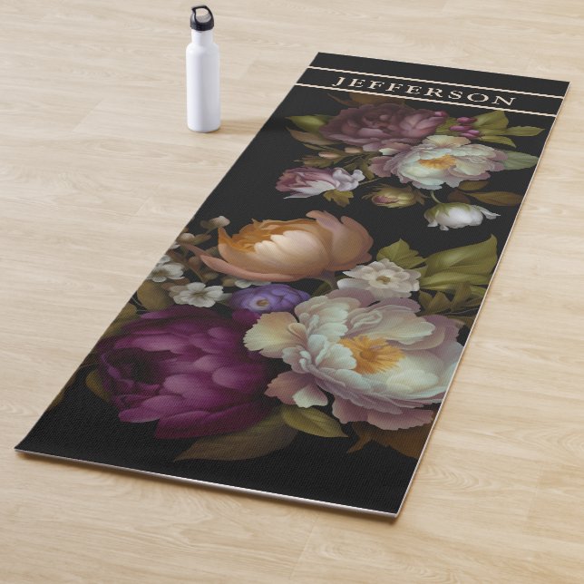 Tapete De Yoga Mestrados Antigos: Exame Floral / Nome Yoga Mat (In Situ)