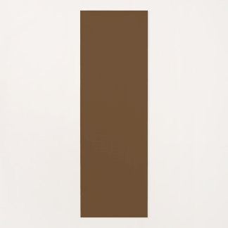 Tapete De Yoga Minimalista Brown Yoga Mat