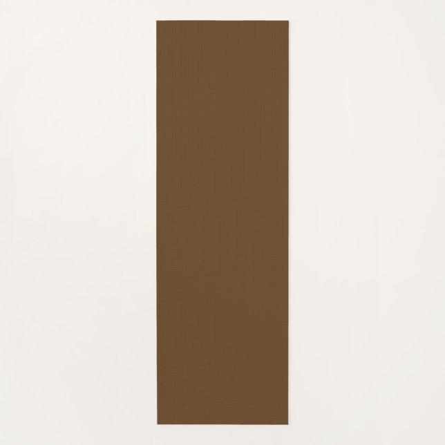 Tapete De Yoga Minimalista Brown Yoga Mat (Frente)