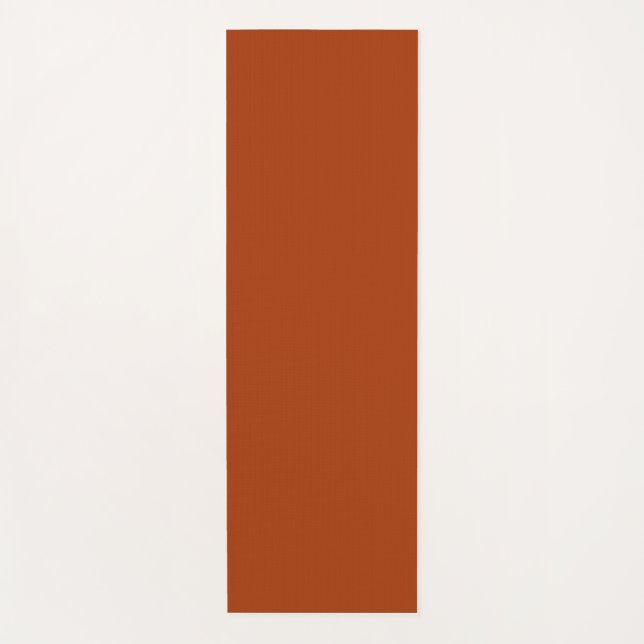 Tapete De Yoga Minimalista Terracotta Yoga Mat (Frente)