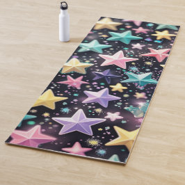 Tapete De Yoga modern Simple Star geometric colorful glitter patt