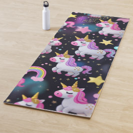 Tapete De Yoga modern simple unicorn pattern rainbow for her