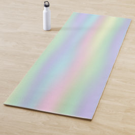 Tapete De Yoga Mole Arco-Íris Holográfico | Personalizado
