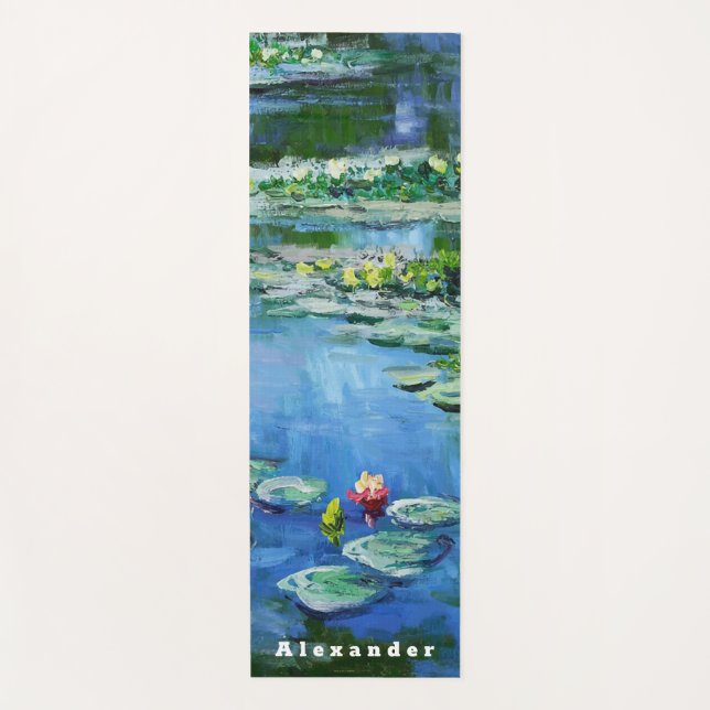 Tapete De Yoga Monet Personalize (Frente)