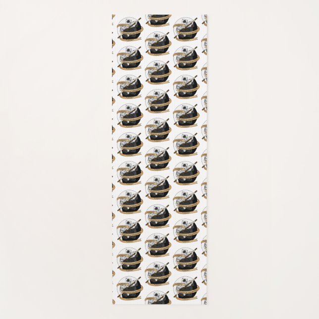 Tapete De Yoga Monk Dice Design (Frente)