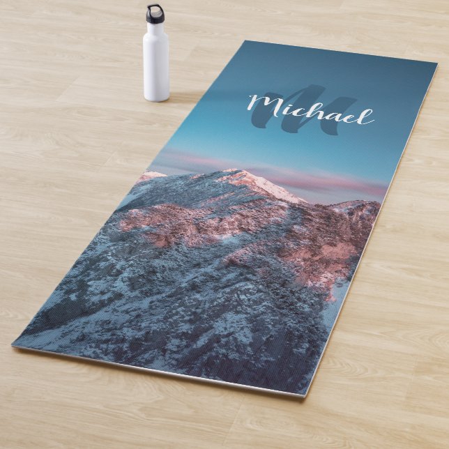 Tapete De Yoga Monograma do céu magnético Storžič Eslovênia (In Situ)